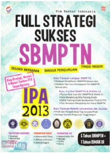 Full strategi sukses SBMPTN IPA 2013