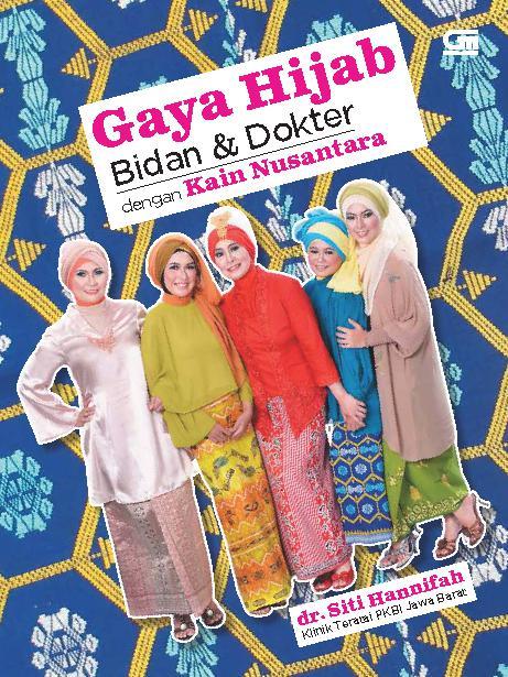 Gaya hijab bidan dan dokter dengan kain nusantara