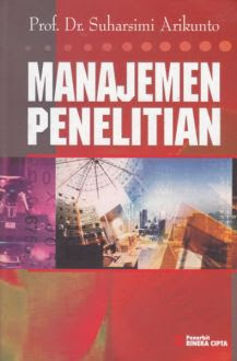 Manajemen penelitian / Suharsimi Arikunto
