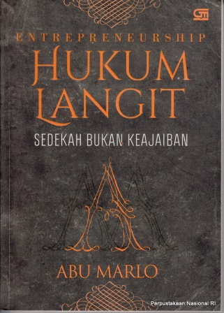 Entrepreneurship hukum langit