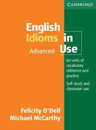 English idioms in advanced use