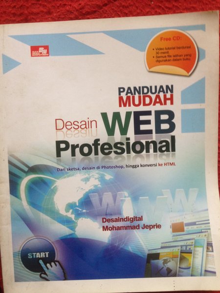 Panduan mudah desain web profesional