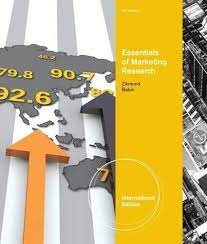 Essentials of marketing research, 5th edition