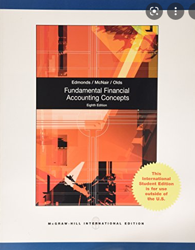 Fundamental financial accounting concepts : eighth edition