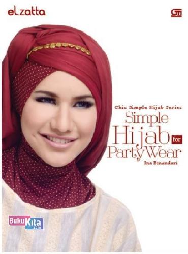 Chic simple hijab series : simple hijab for party wear