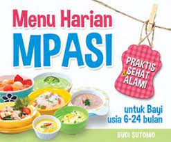 Menu harian mpasi praktis, sehar & alami untuk bayi usia 6-24 bulan