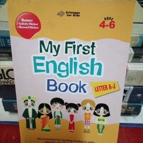 My First English book : letter A - J