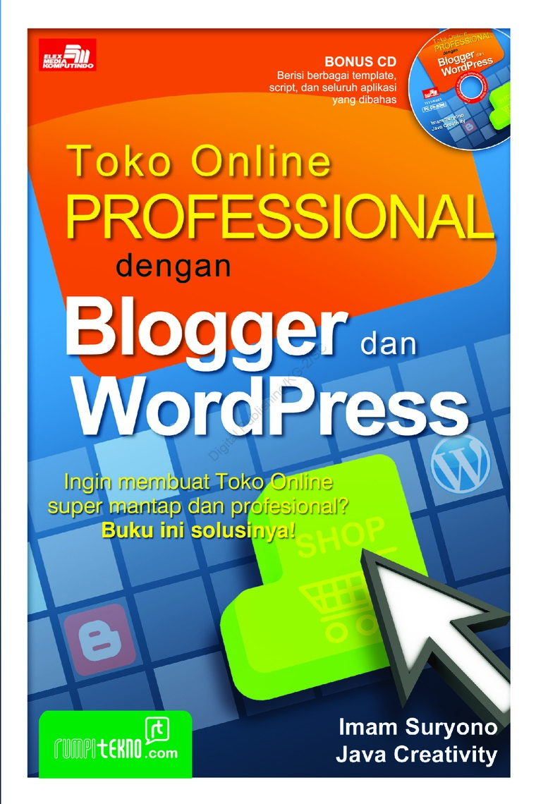 Toko online professional dengan Blogger dan WordPress