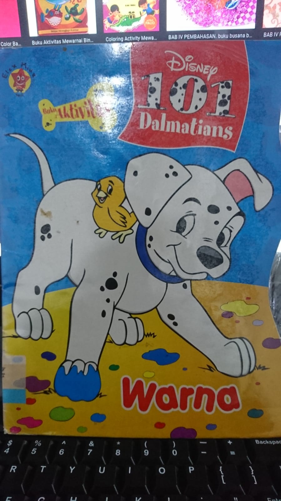 Buku Aktivitas 101 Dalmatrans warna