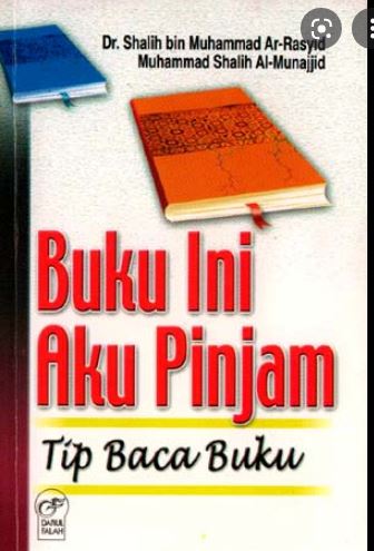 Buku Ini Aku Pinjam Tip Baca Buku