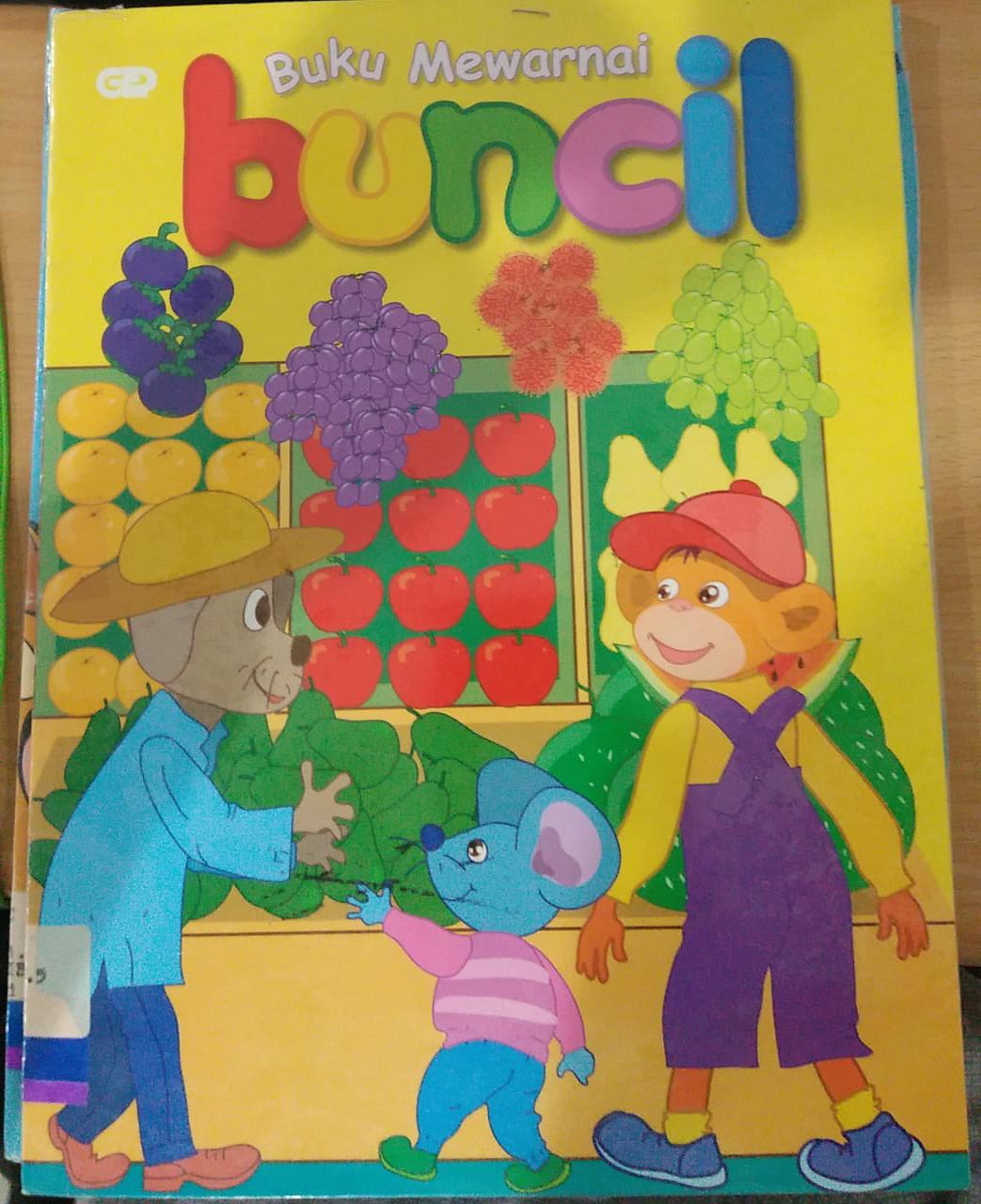 BUKU mewarnai buncil 1