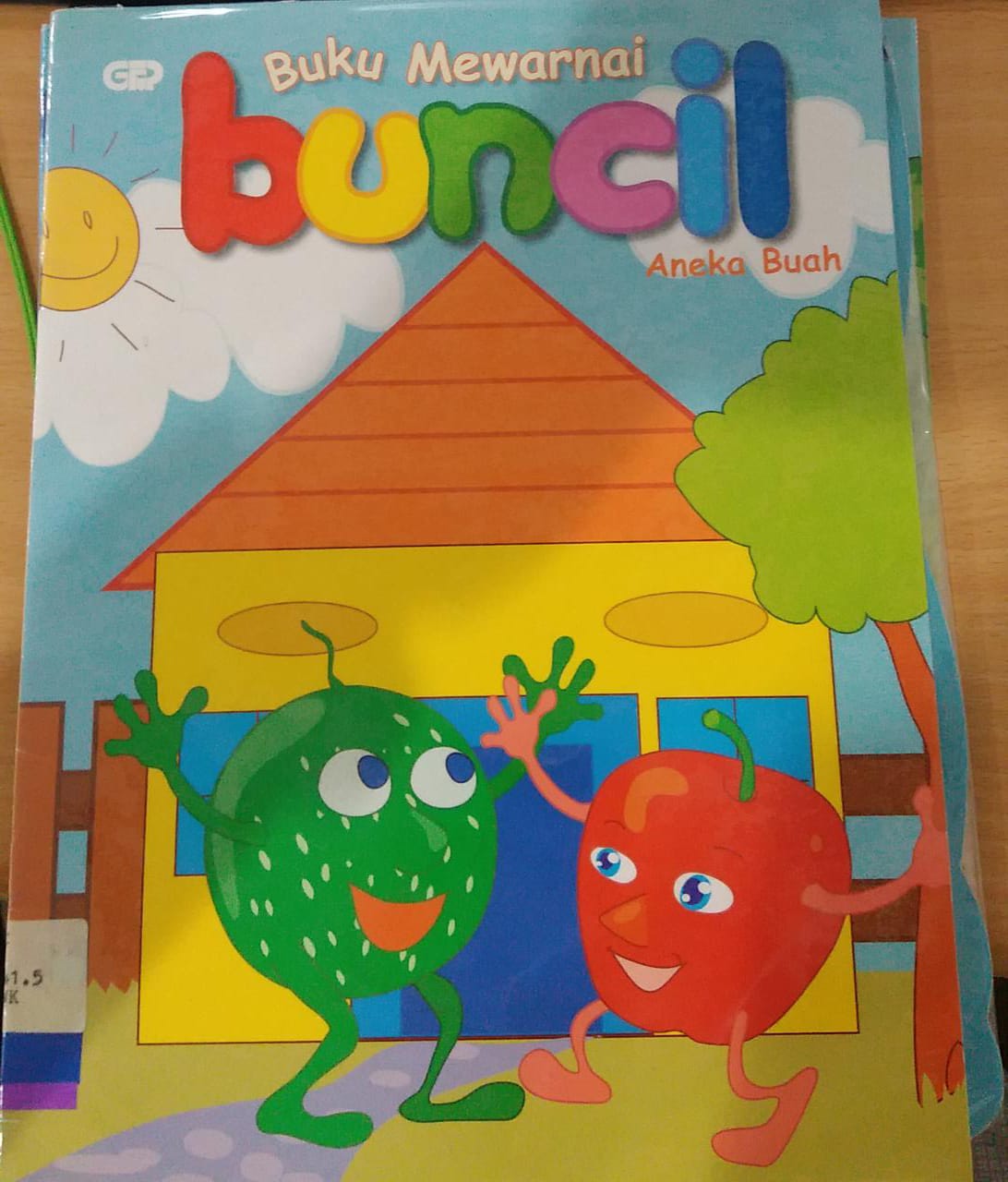 BUKU mewarnai buncil 6
