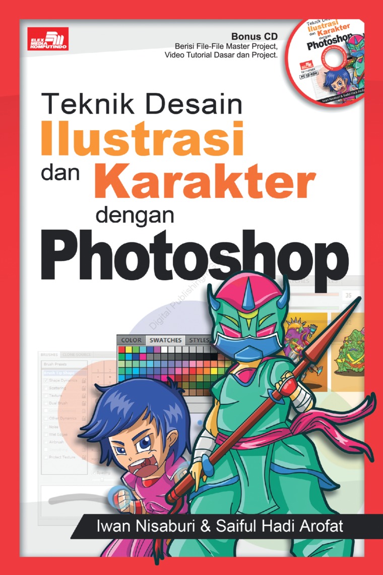 Teknik desain ilustrasi dan karakter dengan Photoshop
