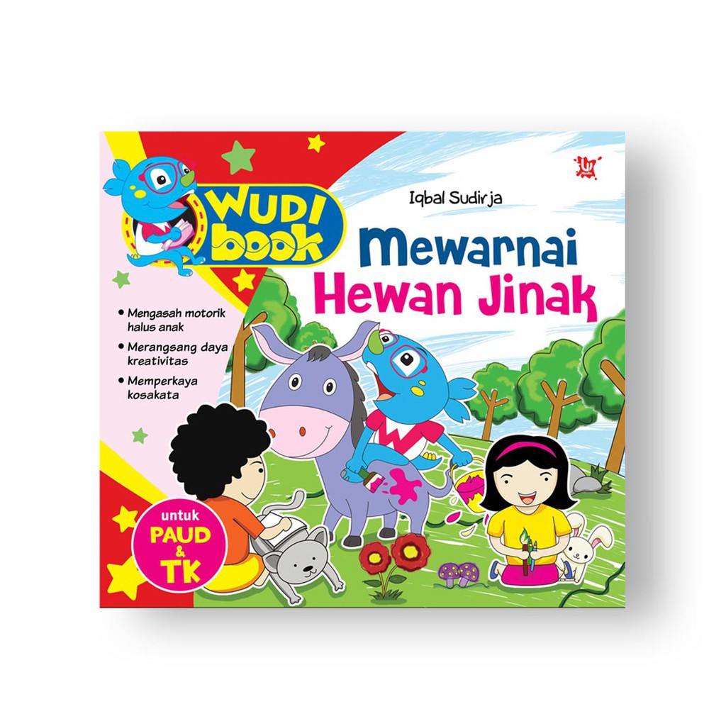 Wudi Book : Mewarnai hewan jinak