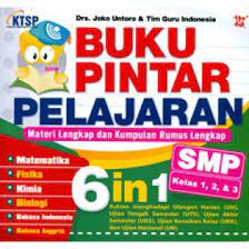 Buku pintar pelajaran SMP 6 in 1