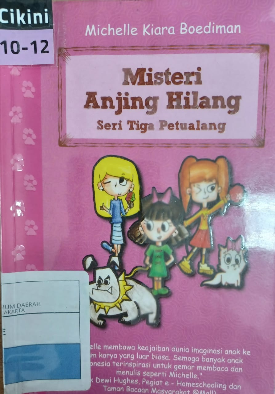 Misteri anjing hilang : Seri tiga petualang