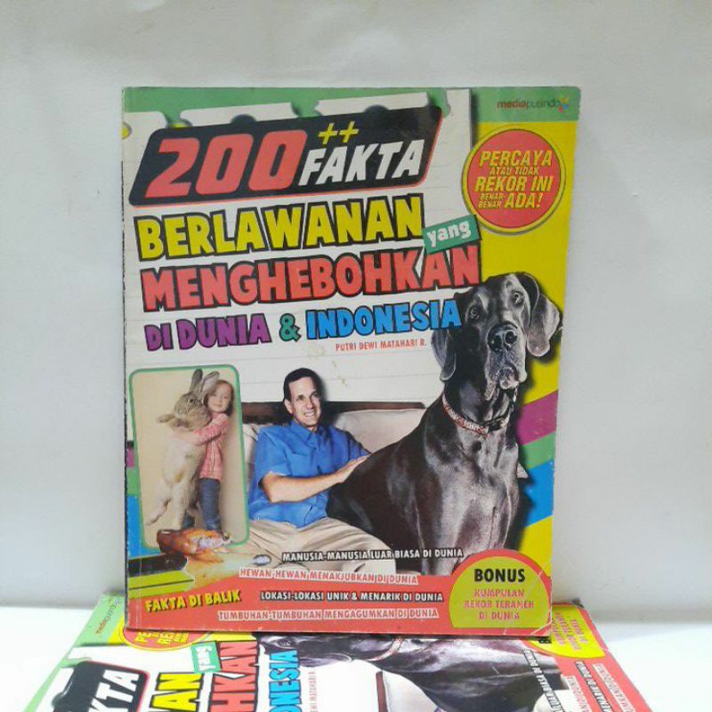 200++ Fakta berlawanan paling menghebohkan di Dunia dan Indonesia
