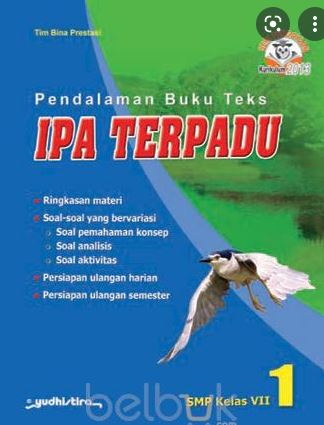 Pendalaman buku teks IPA Terpadu 1 : SMP Kelas VII