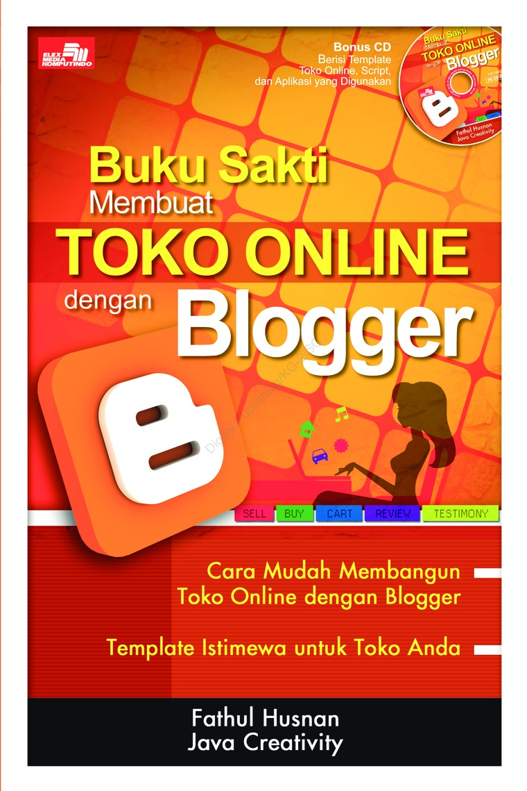 Buku sakti membuat toko online dengan blogger