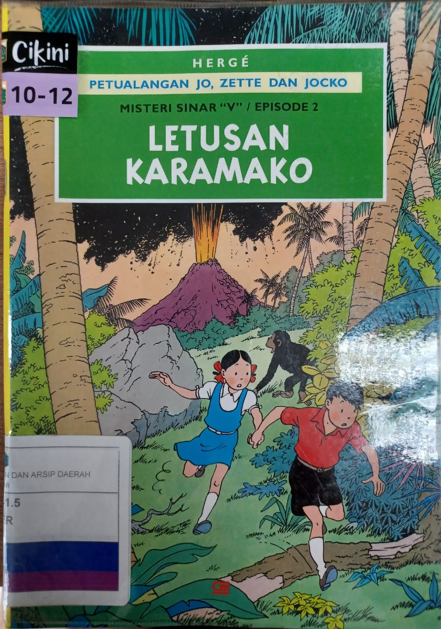 Petualangan Jo, Zette dan Jocko misteri sinar "v" episode II : letusan Karamako
