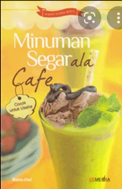 Minuman segar ala cafe