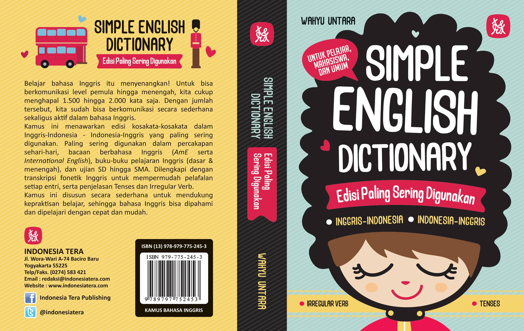 Simple English Dictionary : Untuk Pelajar, Mahasiswa, dan Umum = Edisi Paling Sering Digunakan