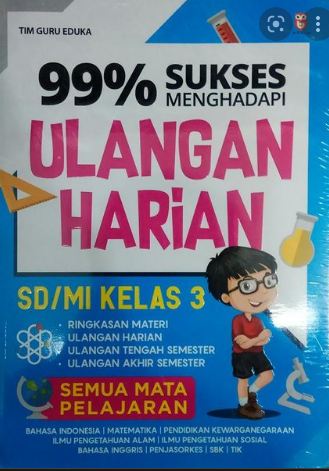 99% Sukses Menghadapi Ulangan Harian SD/MI Kelas 3