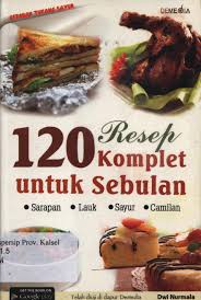 120 Resep komplet untuk Sebulan :  Sarapan Lauk, Sayur, Camilan / Dwi Nurmala