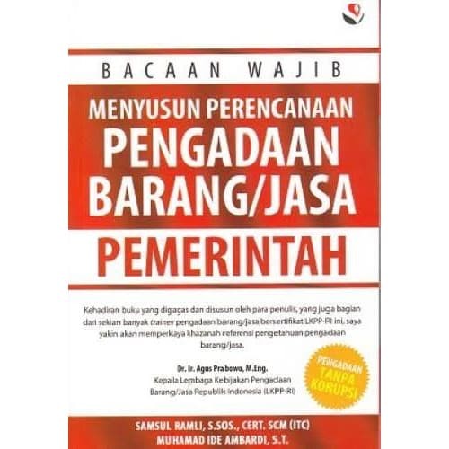 Bacaan wajib menyusun perencanaan pengadaan barang/jasa Pemerintahan