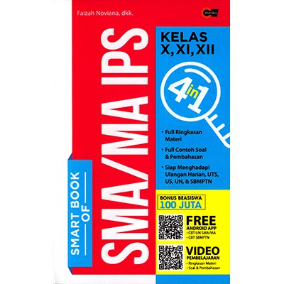 Smart Book of SMA/MA IPS : Kelas X, XI, & XII