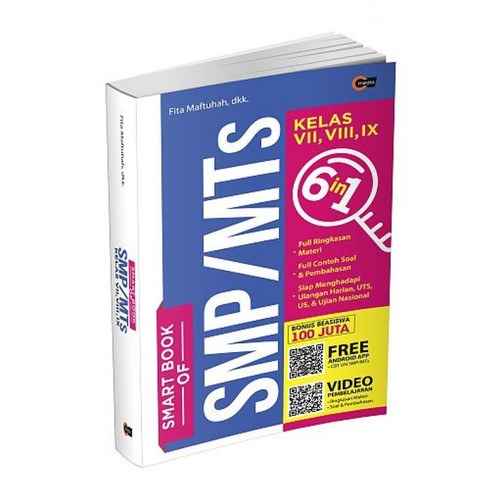 Smart Book of SMP/MTS : Kelas VII, VIII, & IX