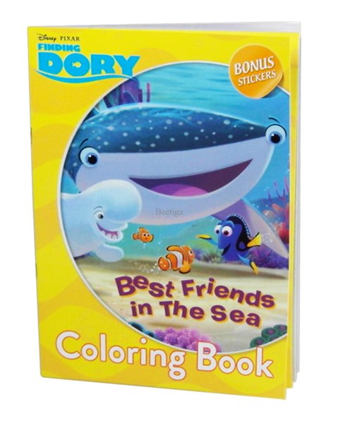 Coloring Book :  Best Friends In The Sea - Finding Dory / Disney