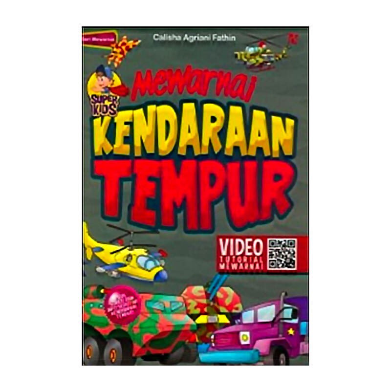 Super Kids Mewarnai Kendaraan Tempur