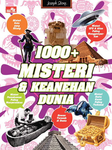 1000+ misteri & keanehan dunia / Joseph Story ; naskah & ilustrasi, Yusup Somadinata