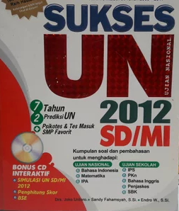 Sukses Ujian Nasional SD/MI 2012