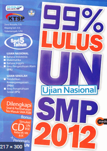 99% lulus UN SMP 2012
