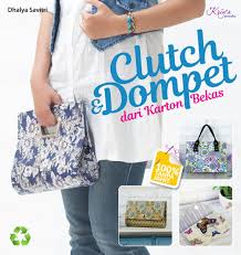 Clutch dan dompet dari karton bekas