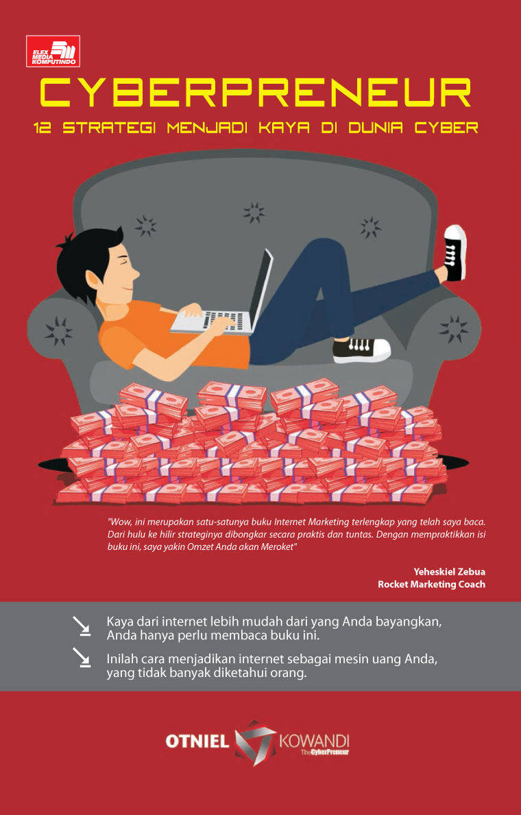 Cyberpreneur : 12 strategi menjadi kaya di dunia cyber = Update Version