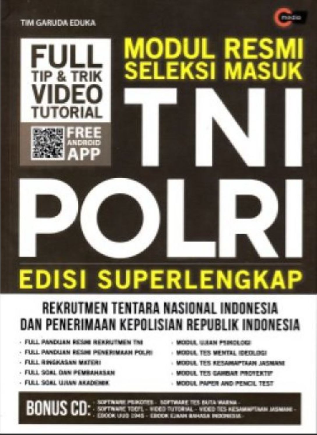 Modul Resmi Seleksi Masuk TNI-POLRI : Edisi Superlengkap