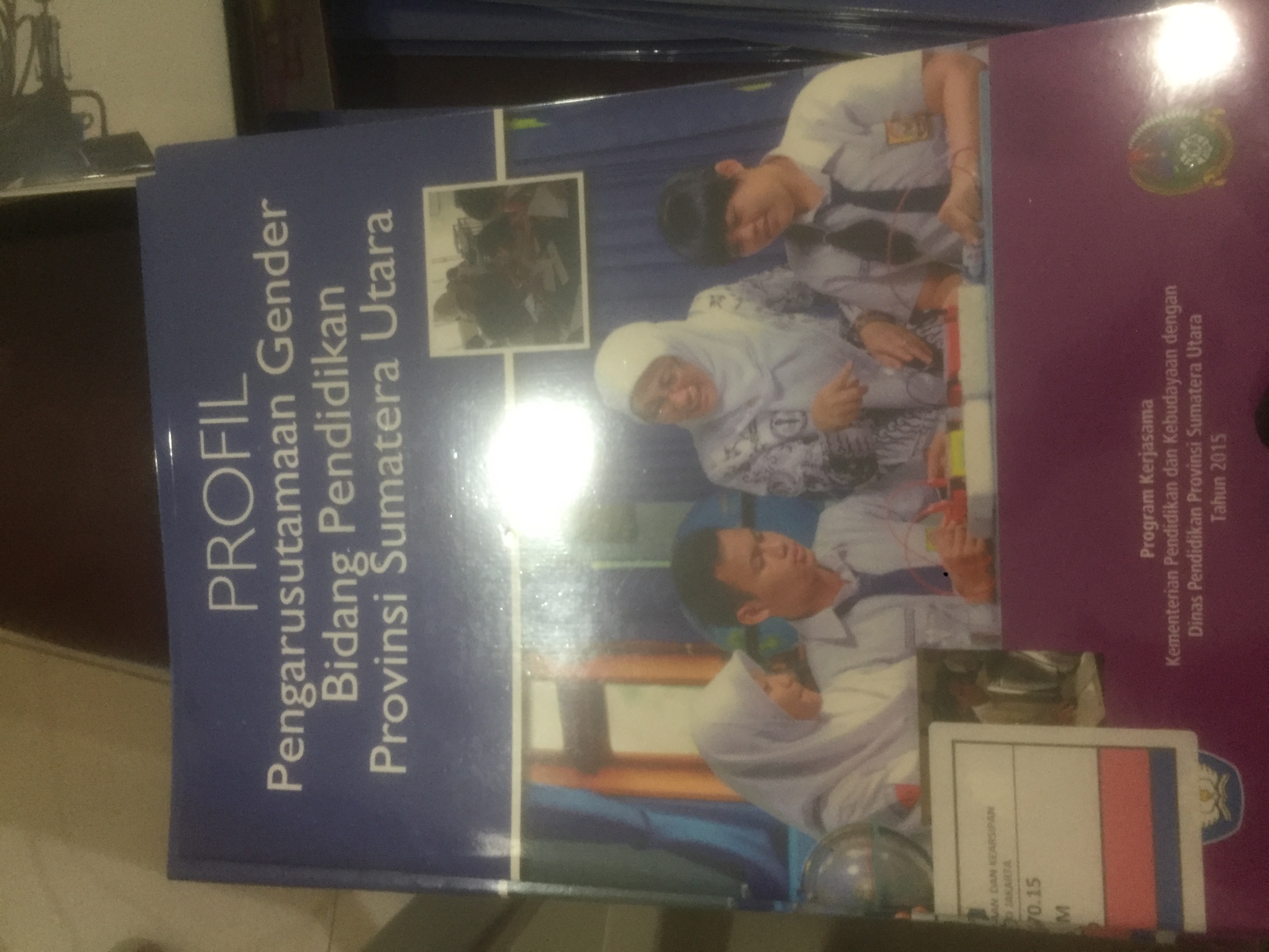 Profil Pengarusutamaan Gender Bidang Pendidikan Provinsi Sumatera Utara