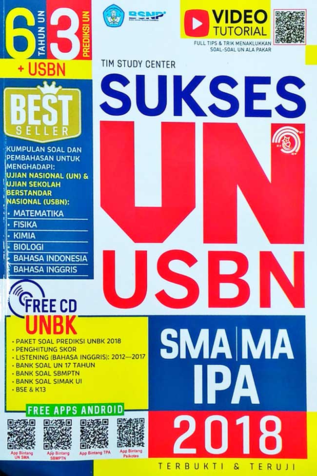 Sukses UN - USBN SMA/MA IPA 2018 / TIM Study Center