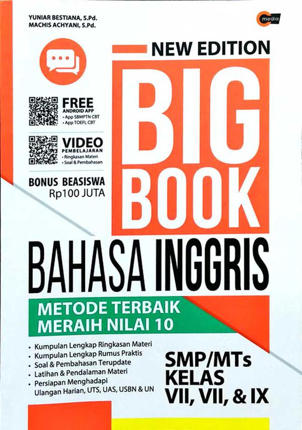 New Edition Big Book Bahasa Inggris SMP/MTs Kelas VII, VIII, & IX