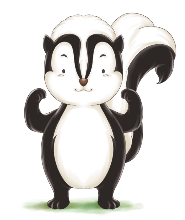 Stinky Little Skunk :  Coloring Story Book / Alicia Sutandar