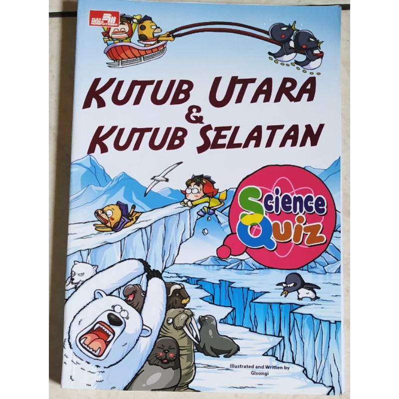 Science quiz - kutub utara dan kutub selatan