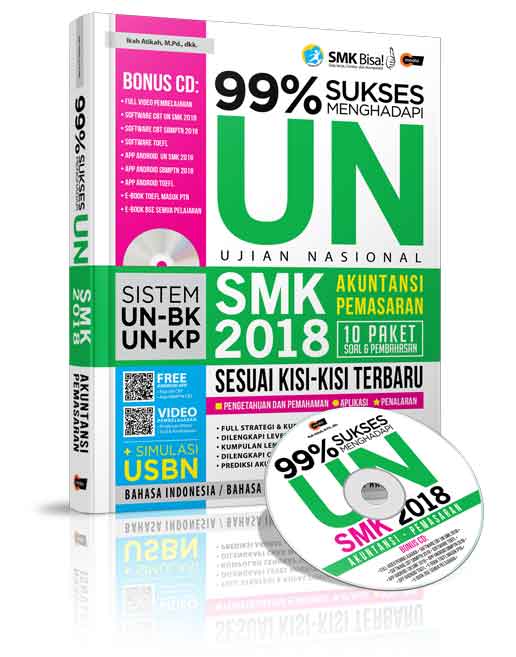 99% Sukses Menghadapi UN SMK AKP 2018 : Akuntansi Pemasaran