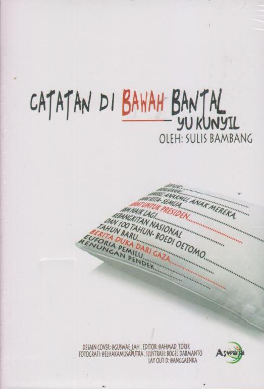 Catatan di Bawah Bantal Yu Kunyil