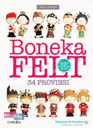 Boneka felt : 34 provinsi