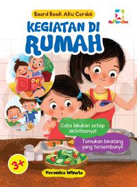 Kegiatan di rumah : Board book aku cerdas
