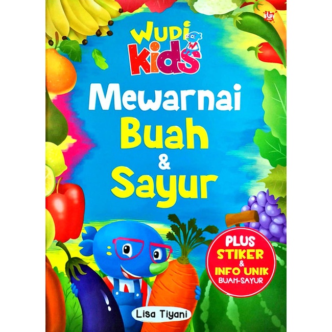 Wudi Kids Mewarnai Buah & Sayur