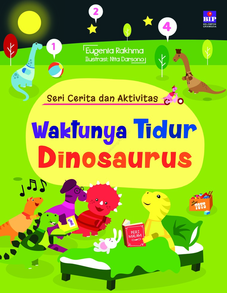 Seri Cerita dan Aktivitas : Waktunya Tidur Dinosaurus